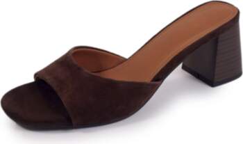 Krazing Pot Sheepskin Suede Mules Summer