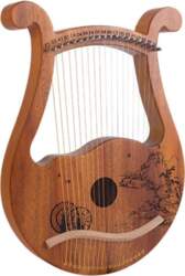 Laiya 19-String Portable Beginner Lyre Harp