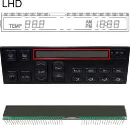 LCD Display For Lexus LS400 1990-1992