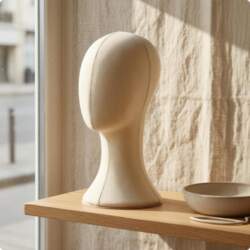 Mannequin Head Simple Setup Assembly Hat