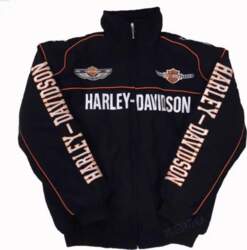 Mens F1-Style Racing Jacket Motorcycle Windproof