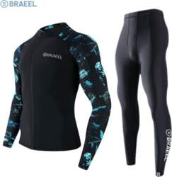 Mens UV Protection Rash Guard Set