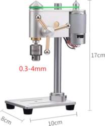 Micro Bench Drill 0.3-4mm 3