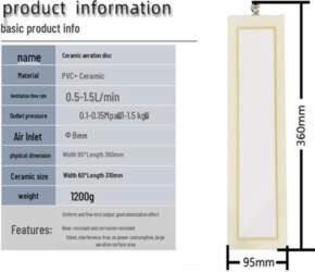 Micro-Nano Ceramic Aeration Plate: Energy Efficient
