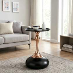 Modern Martini Table, Small Round Side