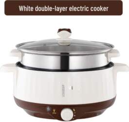 Multi-Functional Electric Cooker: Non-Stick Electric Pot