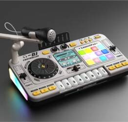 Multifunctional Kid Dj Mixer Interactive With