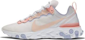Nike React Element 55 Bāla Rozā