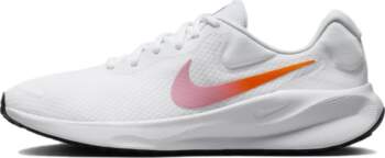 Nike  Revolution 7 White Hyper Crimson