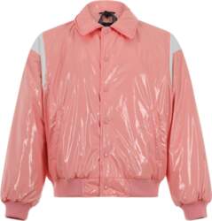 Offgrid Glossy Varsity Short Down Puffer