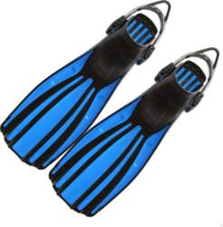 Openrear Foot Fins with Spring Strap