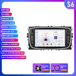 Ossuret 2Din Auto Android Multimedija priekš