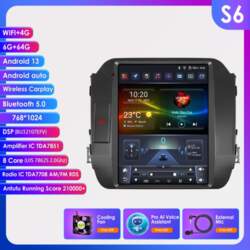 Ossuret Android 13 automašīnas radio priekš