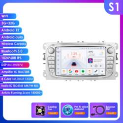 Ossuret Android Viedais FM Auto Radio