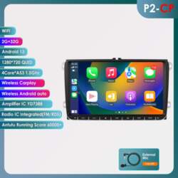 Ossuret Carplay 4G 9 collu 2Din