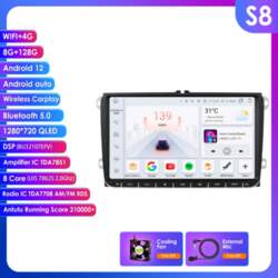 Ossuret Carplay 4G 9 collu 2Din