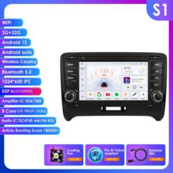 Ossuret RDS Auto Radio priekš TT