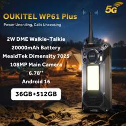 OUKITEL WP61 PLUS 5G Āra viedtālrunis