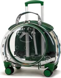 Pet trolley case fully transparent space
