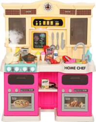 Play kitchen with running water, 85-piece