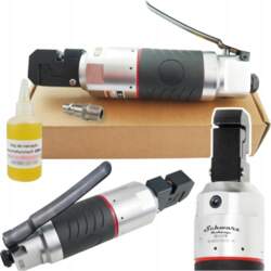 Pneumatic folder-puncher-felt-press for precise sheet metal