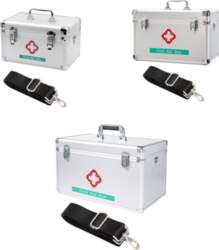 Portable Locking First Aid Storage Box
