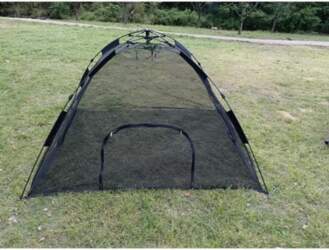 Portable Pet Tent With Mesh Ventilation