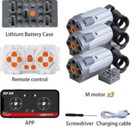Priekš Power Functions Technic Daļām Motora