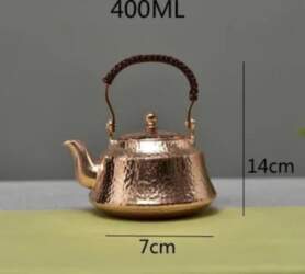 Pure Copper Tea Kettle, Handmade Teapot