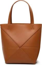 Puzzle folding full cowhide large capacity