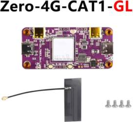 Raspberry Pi Zero 4G Cat1 LTE/GPS/EA/EU