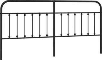 Replacement Headboard Metal Black 200 cm