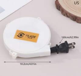Retractable Power Reel Cable Automatic 220V