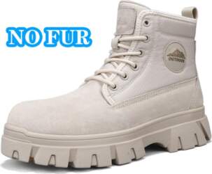 Retro Brown Motorcycle Boot Man Comfortable