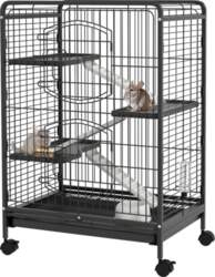 Rodent Cage with Wheels, 3 Platforms