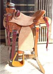 Rough Out Western Leather A Fork