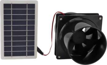 Solar Vent Fan Powered Exhaust Panel