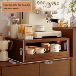 Solid Wood Dining Table Cup Holder