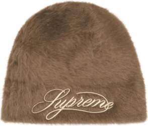 Supreme Kangol Furgora Script Beanie Brown