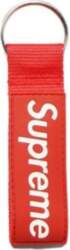 Supreme Webbing Keychain Red (23SS) One-Size
