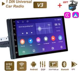 Universāls 1 Din 7 collu 2+32G