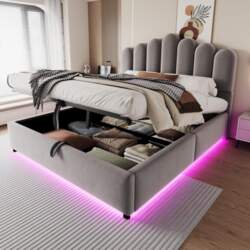 Upholstered Bed 140 × 200 cm