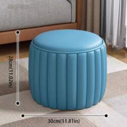 Upholstered Small Stool Low Profile Creative