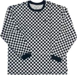 Vans Ss23 Checkerboard Print Crew Neck