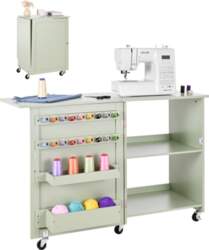 VEVOR Folding Sewing Table, Multipurpose Sewing