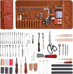 VEVOR Leather Working Tools Kit, 72