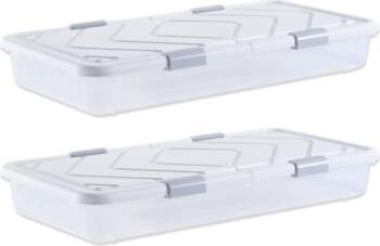 VEVOR Under Bed Storage with Wheels