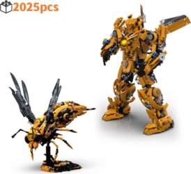Wasp Robot 2in1 Transforming Building Blocks