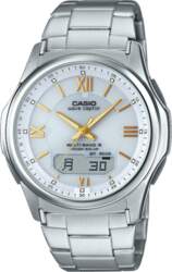 Wave Ceptor Watch Radio Solar Silver