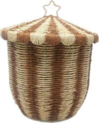Woven Storage Basket Multipurpose Container Dustproof